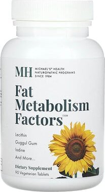 Michael's Health, Fat Metabolism Factors, 90 vegetarische Tabletten