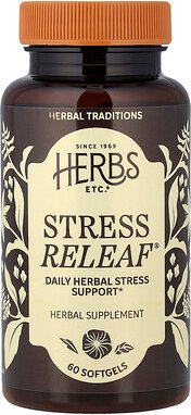 Herbs Etc., Stress ReLeaf®, 60 Weichkapseln