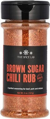 The Spice Lab, Brown Sugar Chili Rub, Chili-Marinade-Geschmack mit braunem Zucker, 141 g (5 oz.)