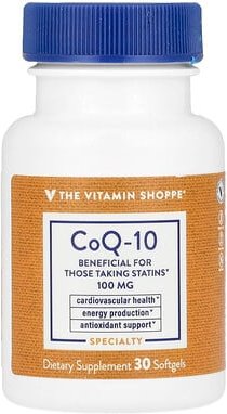 The Vitamin Shoppe, CoQ-10, 100 mg, 30 Weichkapseln