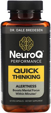 Thumbnail - LifeSeasons, NeuroQ Performance, schnelles Denken, 60 pflanzliche Kapseln