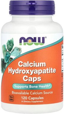 NOW Foods, Kalzium-Hydroxylapatit, 120 Kapseln