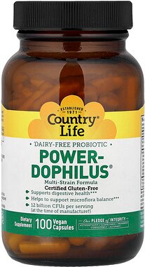 Country Life, Power-Dophilus®, 100 vegane Kapseln