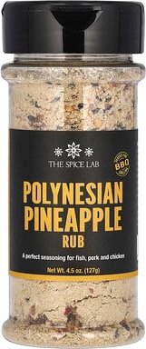 The Spice Lab, Polynesian Pineapple Rub, polynesische Ananas-Rub, 127 g (4,5 oz.)