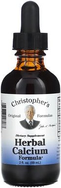 Thumbnail - Christopher's Original Formulas, Kräuter-Calcium-Formel, 59 ml, 2 fl. oz.