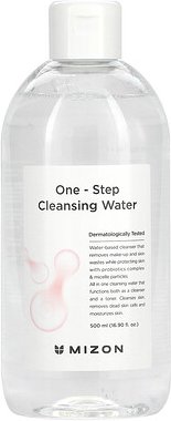 Mizon, Einstufiges Reinigungswasser, 500 ml (16,9 fl. oz.)