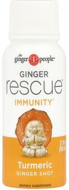 The Ginger People, Ginger Rescue Shots, Wilde Kurkuma, 60 ml (2 fl. oz.)