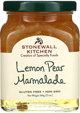 Stonewall Kitchen, Lemon Pear Marmalade, Zitronen-Birnen-Marmelade, 369 g (13 oz.)