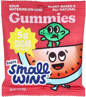 Enjoy Small Wins, Gummies, saure Wassermelone-Limette, 50 g (1,8 oz.)