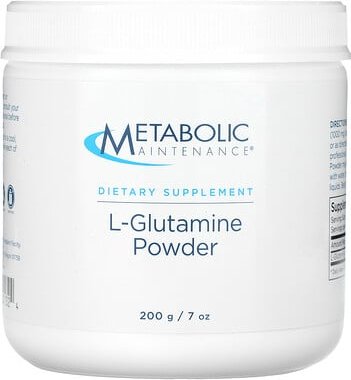 Metabolic Maintenance, L-Glutamine Powder, L-Glutamin-Pulver, 200 g (7 oz.)