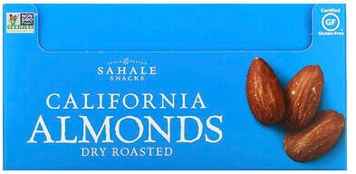 Sahale Snacks, Trocken geröstet, Kalifornische Mandeln und Seesalz, 9 Packungen à 1,5 oz (42,5 g)