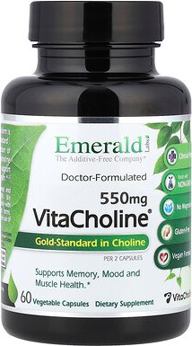 Emerald Laboratories, VitaCholine®, 60 pflanzliche Kapseln (275 mg pro Kapsel)