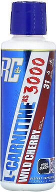 Ronnie Coleman, Vital Edition, L-Carnitine XS 3000, L-Carnitin, Wildkirsche, 473,28 ml (16 fl. oz.)