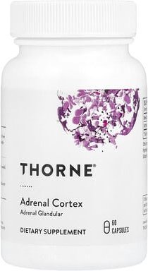 Thorne, Adrenal Cortex, Nebennierenrinde, 60 Kapseln (50 mg pro Kapsel)