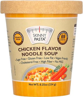 Skinny Pasta, Noodle Soup, Hühnchen, 234 g (8,25 oz.)