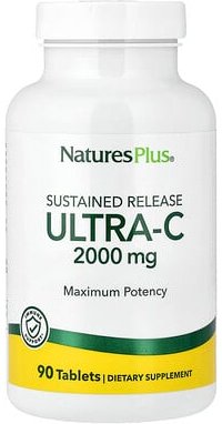 Thumbnail - NaturesPlus, Ultra-C, anhaltende Freisetzung, 90 Tabletten