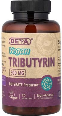 Deva, Veganes Tributyrin, 500 mg, 90 vegane Kapseln