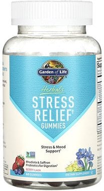 Garden of Life, Kräuter, Stressabbau-Fruchtgummis, Beere, 60 Fruchtgummis