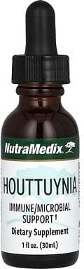 Thumbnail - NutraMedix, Houttuynia, Immune/Mbacterial Support, Unterstützung des Immunsystems und der Mikroben, 30 ml (1 fl. oz.)