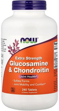 NOW Foods, Glucosamin & Chondroitin, Glucosamin und Chondroitin, 240 Tabletten