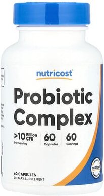 Thumbnail - Nutricost, Probiotic Complex, Probiotika-Komplex, 60 Kapseln