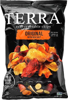 Terra, Echte Gemüsechips, Original mit Meersalz, 141 g (5 oz.)