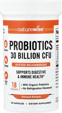 NatureWise, Probiotics, Probiotika, 60 Kapseln