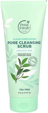 Thumbnail - Petal Fresh, Pure, Clear Complexion, Pore Cleansing Scrub, reinigt den Teint, Teebaum, 177 ml (6 fl. oz.)