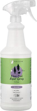 Kin+Kind, Flea + Tick Repel Spray, Flea + Tick Repel Spray, Spray für Hunde, Lavendel, 946 ml (32 fl. oz.)