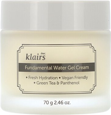 Dear, Klairs, Fundamental Water Gel Cream, 70 g (2,46 oz.)