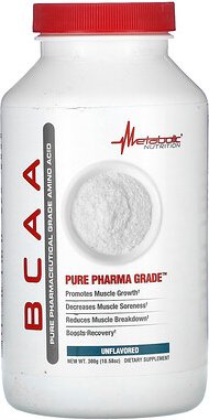Metabolic Nutrition, BCAA, geschmacksneutral, 300 g (10,58 oz.)