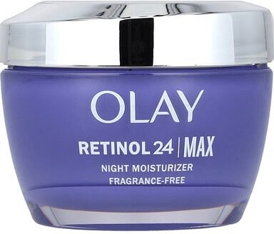 Olay, Regenerist, Retinol 24, Feuchtigkeitsspendende Nachtpflege, ohne Duftstoffe, 48 oz. (1,7 oz.)