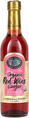 Napa Valley Naturals, Organic Red Vinegar, Bio-Rotweinessig, 375 ml (12,7 oz.)