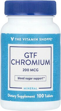Thumbnail - The Vitamin Shoppe, GTF Chrom, 200 mcg, 100 Tabletten