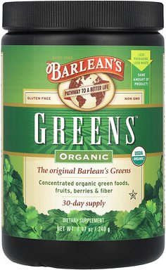 Barlean's, Organic Greens™, 240 g (8,47 oz.)