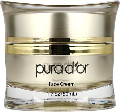 Pura D'or, Luminous PM™ Face Cream, leuchtende PM™ Gesichtscreme, 50 ml (1,7 oz.)
