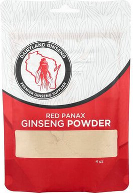 Dairyland Ginseng, Red Panax Ginseng Powder, rotes Panax-Ginseng-Pulver, 4 oz