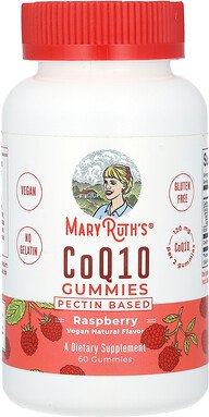 MaryRuth's, CoQ10 Gummies, CoQ10-Fruchtgummis, Himbeere, 60 Fruchtgummis (60 mg pro Fruchtgummi)