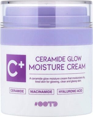OOTD, Ceramide Glow Moisture Cream, feuchtigkeitsspendende Glow-Creme mit Ceramid, 50 ml (1,69 fl. oz.)