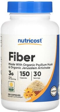 Nutricost, Ballaststoffe, 150 Kapseln