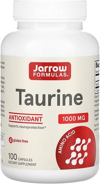 Jarrow Formulas, Taurine, Taurin, 1.000 mg, 100 Kapseln