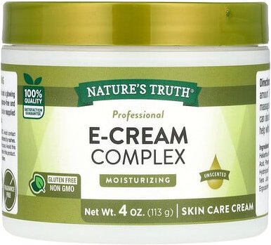 Nature's Truth, E-Cream Complex, duftneutral, 113 g (4 oz.)