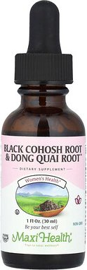 Maxi Health, Women‘s Health, Black Cohosh Root & Dong Quai Root, Gesundheit der Frauen, Traubensilberkerze und Dong Quai...