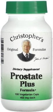 Thumbnail - Christopher's Original Formulas, Prostate Plus Formula, 460 mg, 100 vegetarische Kapseln
