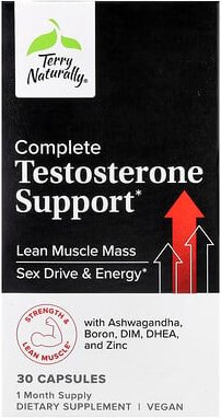 Terry Naturally, Complete Testosterone Support, vollständige Testosteronunterstützung, 30 Kapseln