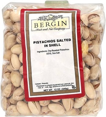 Bergin Fruit and Nut Company, Pistazien in der Schale gesalzen, 340 g (12 oz.)
