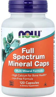 NOW Foods, Full Spectrum Mineral Caps, Mineralkapseln, 120 Kapseln