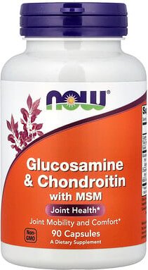 NOW Foods, Glucosamin & Chondroitin mit MSM, 90 Kapseln