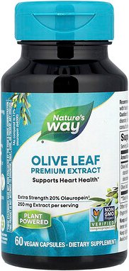 Thumbnail - Nature's Way, Premium Extract, Olivenblattextrakt, 60 vegane Kapseln