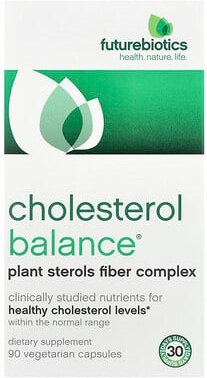 Futurebiotics, Cholesterol Balance®, 90 pflanzliche Kapseln